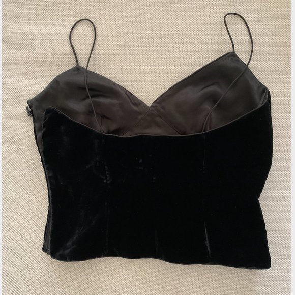 Giorgio Armani Velvet Top - Picture 2 of 4